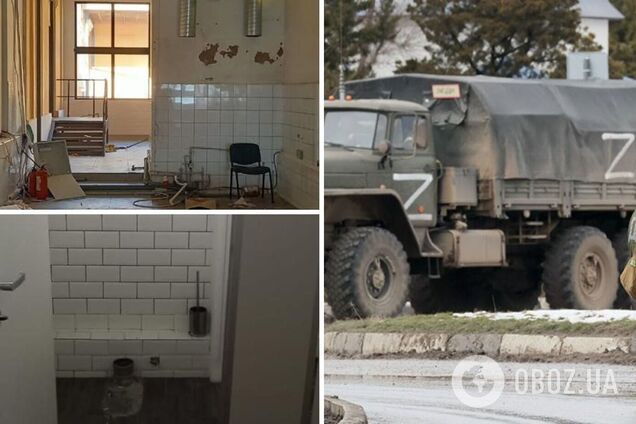 Зняли штори і демонтували унітази: окупанти у Херсоні розграбували ресторан. Фото