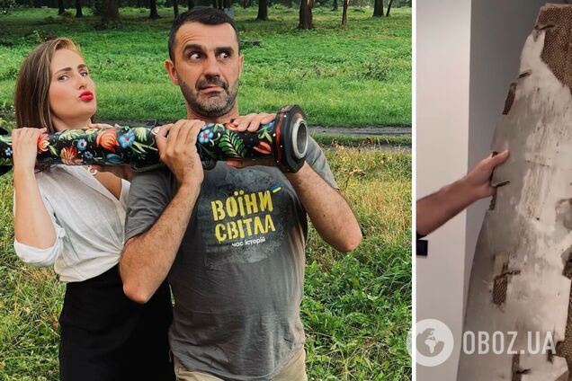 Звезда 'Квартала 95' Татьяна Песик призналась, что держит дома крыло сбитого российского самолета: хочу кому-то подарить