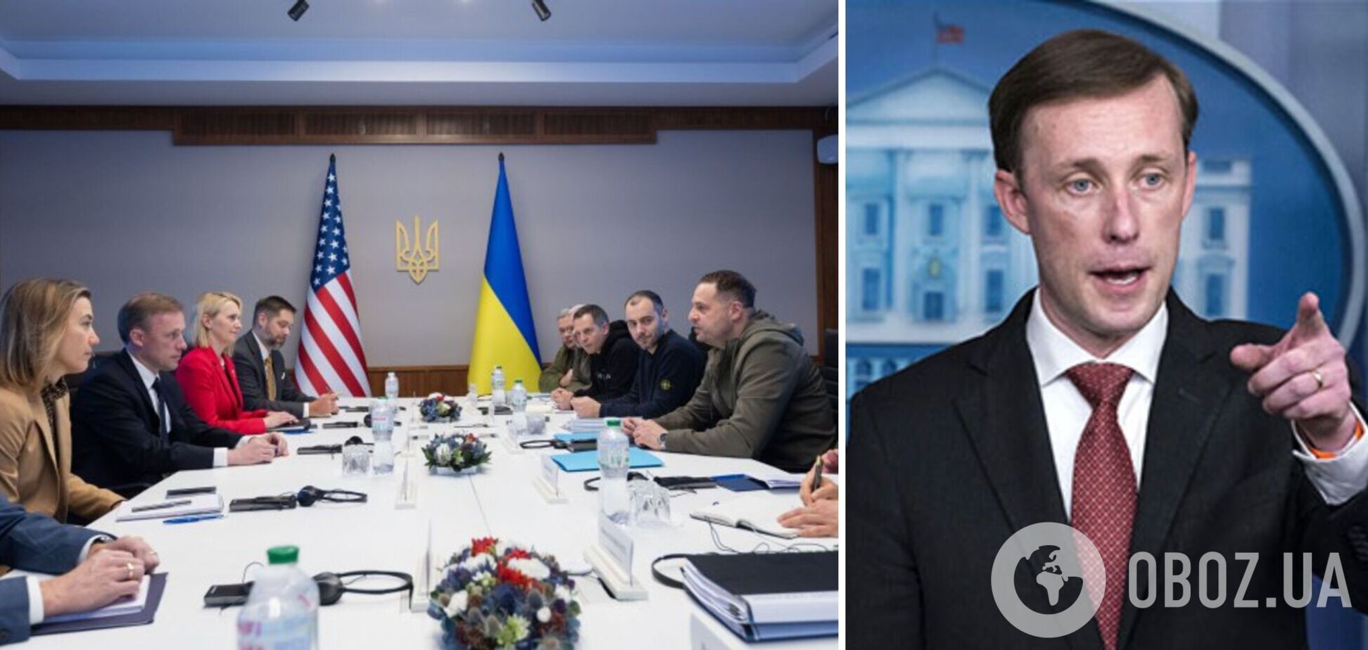 Советник Байдена Салливан посетил Киев с необъявленным визитом, чтобы обсудить использование Россией иранского оружия. Видео