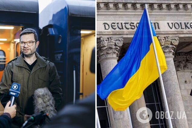 В Украину с визитом прибыл министр юстиции Германии Марко Бушман. Фото