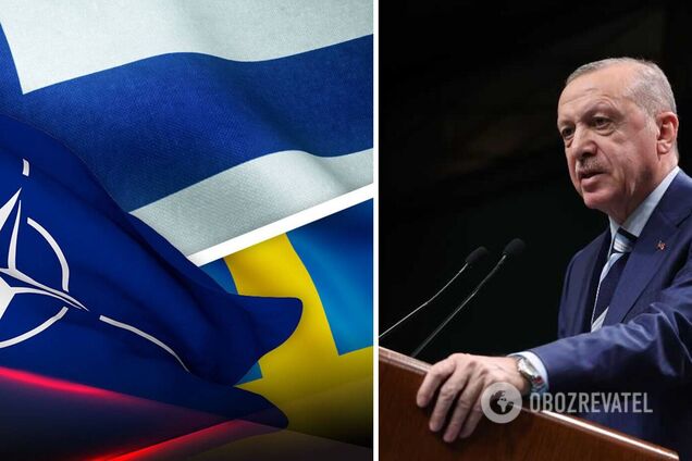 Эрдоган снова требует от Швеции и Финляндии 'шагов', чтобы Турция могла поддержать их членство в НАТО
