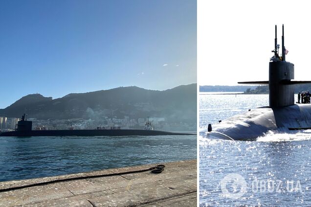 'Послання' для Путіна: в Середземне море зайшов атомний підводний човен USS Rhode Island із ракетами Trident. Фото та відео 
