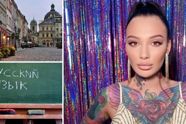 Колишня порноакторка та учасниця 'Холостяка 11' заявила, що її побили у Львові через російську мову. Відео