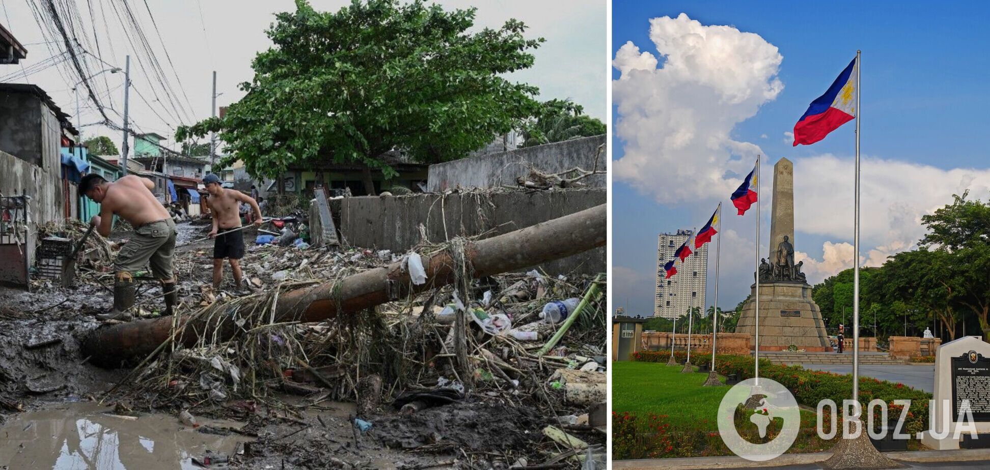 Жертвами тропічного шторму Nalgae, що накрив Філіппіни, вже стали 155 осіб: багато поранених і зниклих без вісти