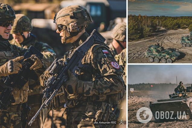 У Польщі відбуваються військові навчання НАТО PUMA-22: залучено 2 тис. військовослужбовців і 300 одиниць техніки. Фото