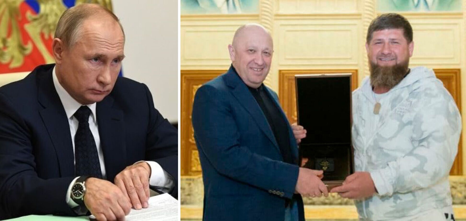 Кадиров і Пригожин намагаються підсидіти Путіна