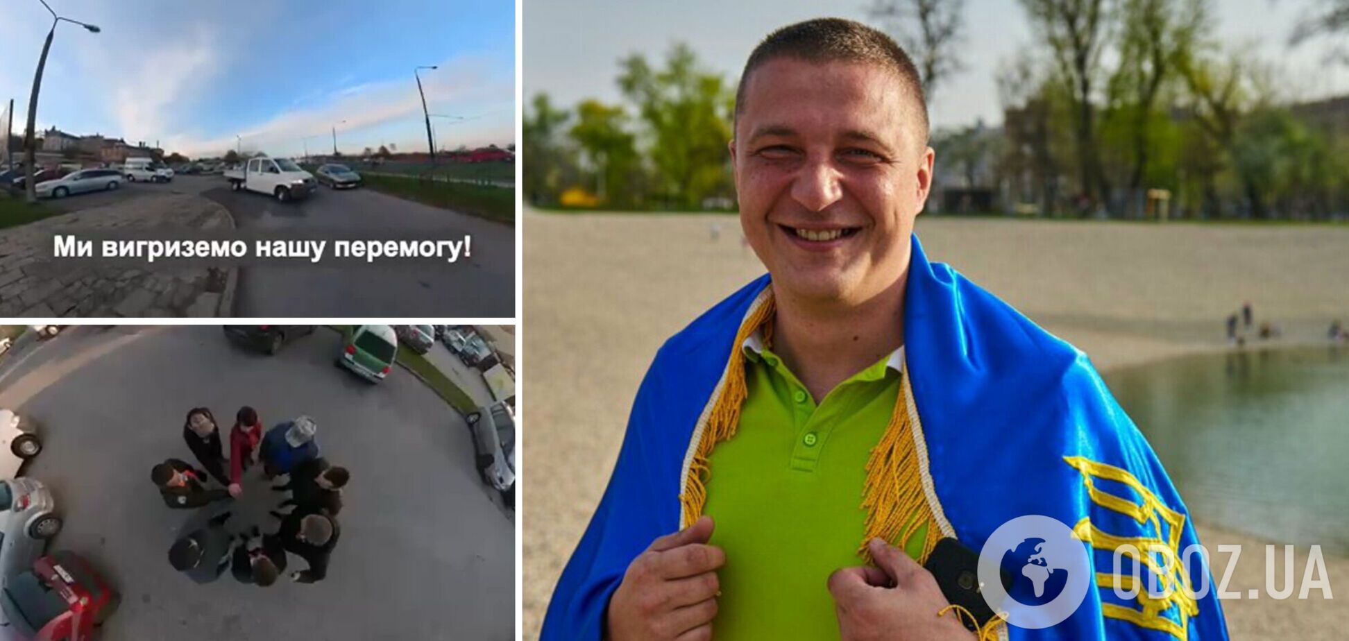 Ветеран АТО преодолел на протезе около 100 км, чтобы собрать средства на авто для ВСУ