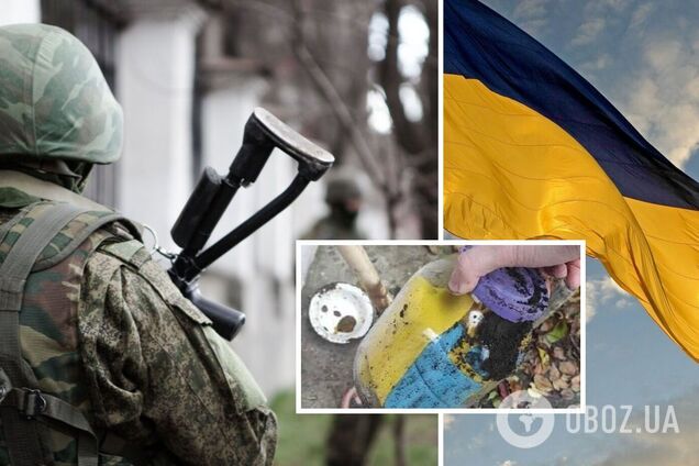 На Харьковщине мужчина закопал в своем огороде флаг Украины, чтобы сберечь от оккупантов: достали его уже бойцы ВСУ. Фото