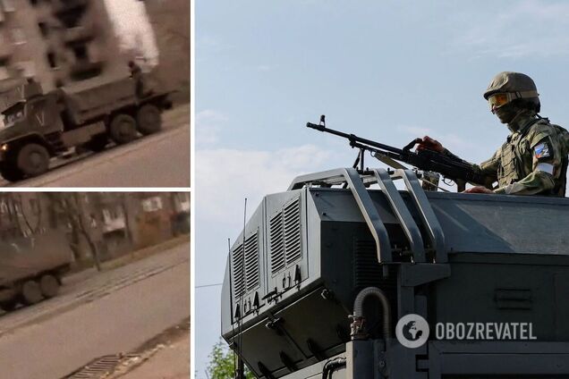 После 'бавовны' в Мариуполе оккупанты начали срочно перемещать технику и боеприпасы. Видео