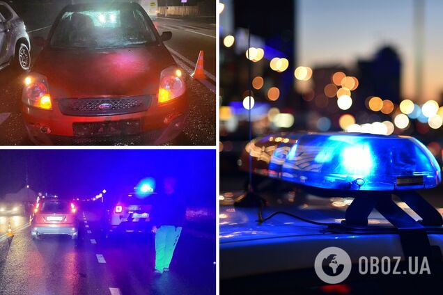 Легковушка сбила пешехода