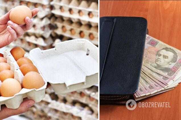 В Украине изменились цены на яйца