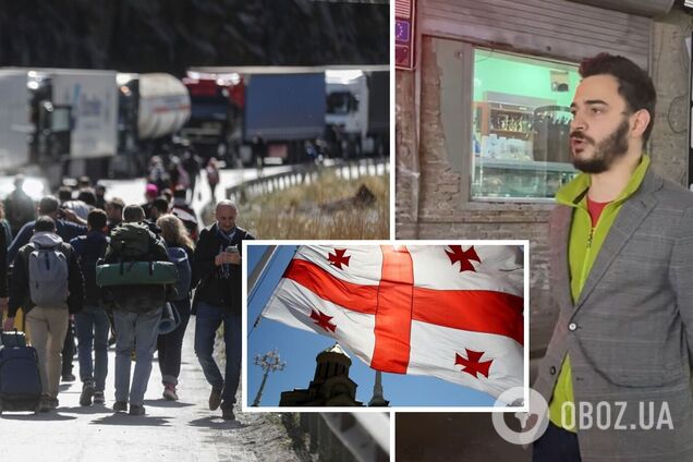 Россиянин – беглец от мобилизации устроил провокацию с оскорблениями грузин в Тбилиси: его семья имеет связи с ФСБ. Видео