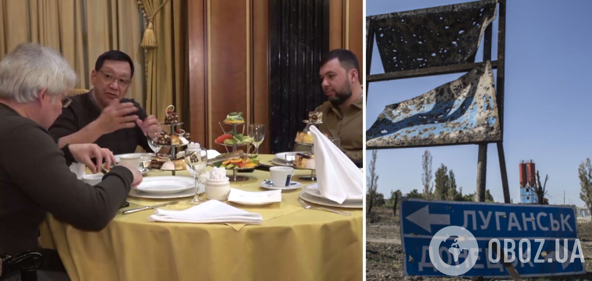 Російський режисер Кончаловський приїхав в окупований Донецьк, щоб зняти фільм про загарбників