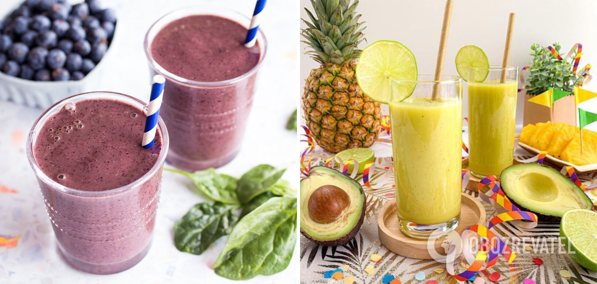 Диетолог назвала два идеальных смузи, которые помогут избавиться от жира на животе