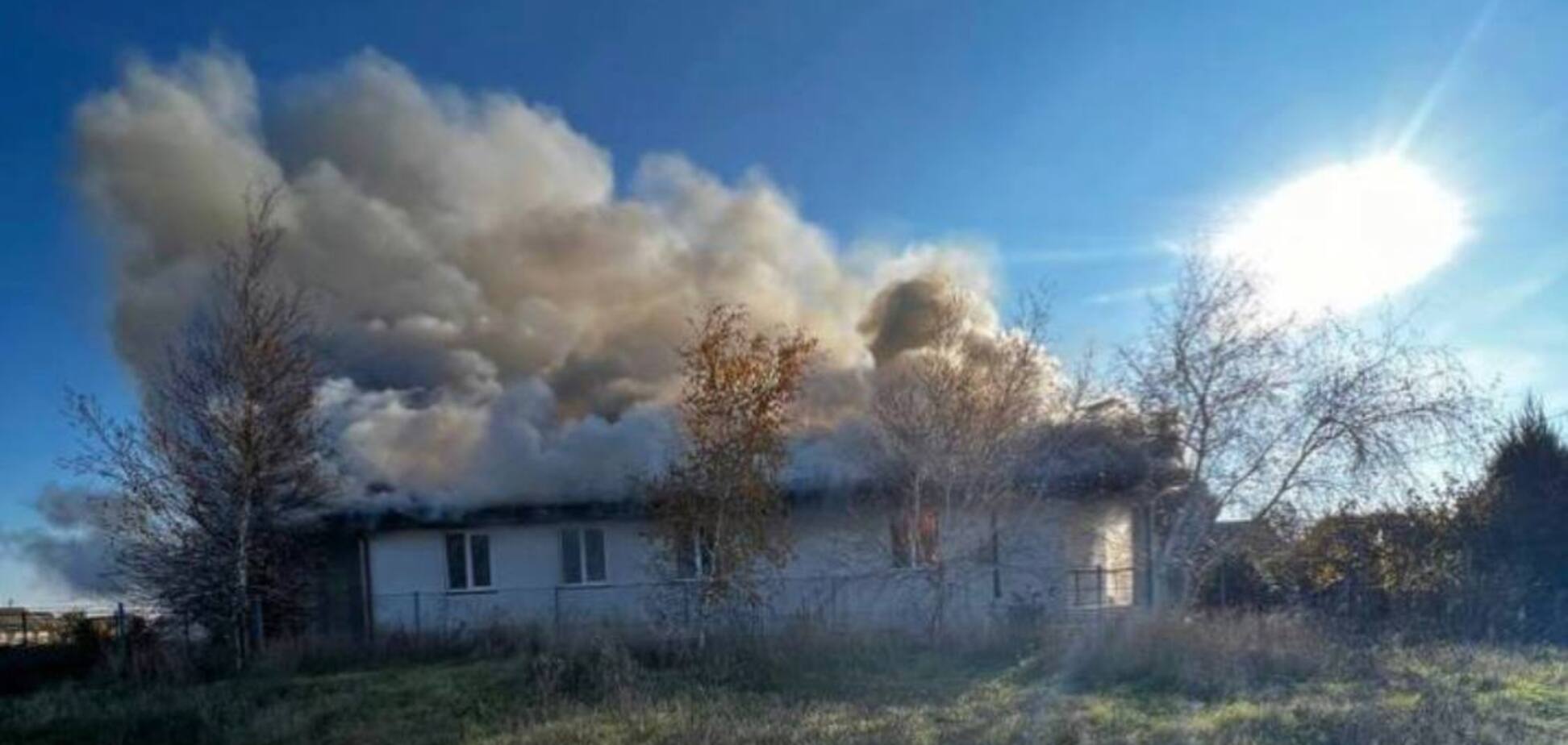 Партизаны сожгли штаб оккупантов в сельской церкви под Мелитополем. Фото и видео
