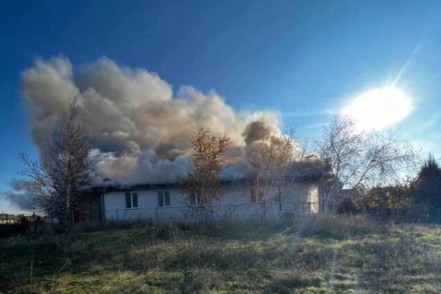 Партизаны сожгли штаб оккупантов в сельской церкви под Мелитополем. Фото и видео