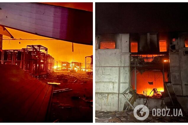 Окупанти вдарили дронами по Дніпру, влучили в підприємство: чотири людини поранено. Фото