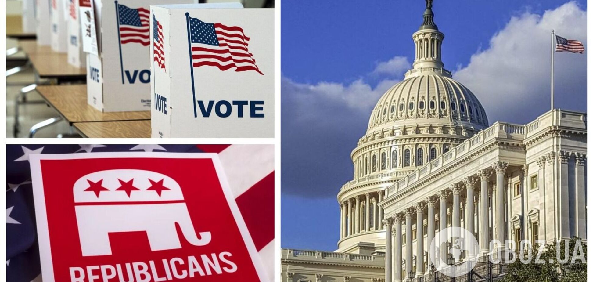 Республіканці вирвалися вперед за результатами голосування у Палату представників США: скільки місць отримають