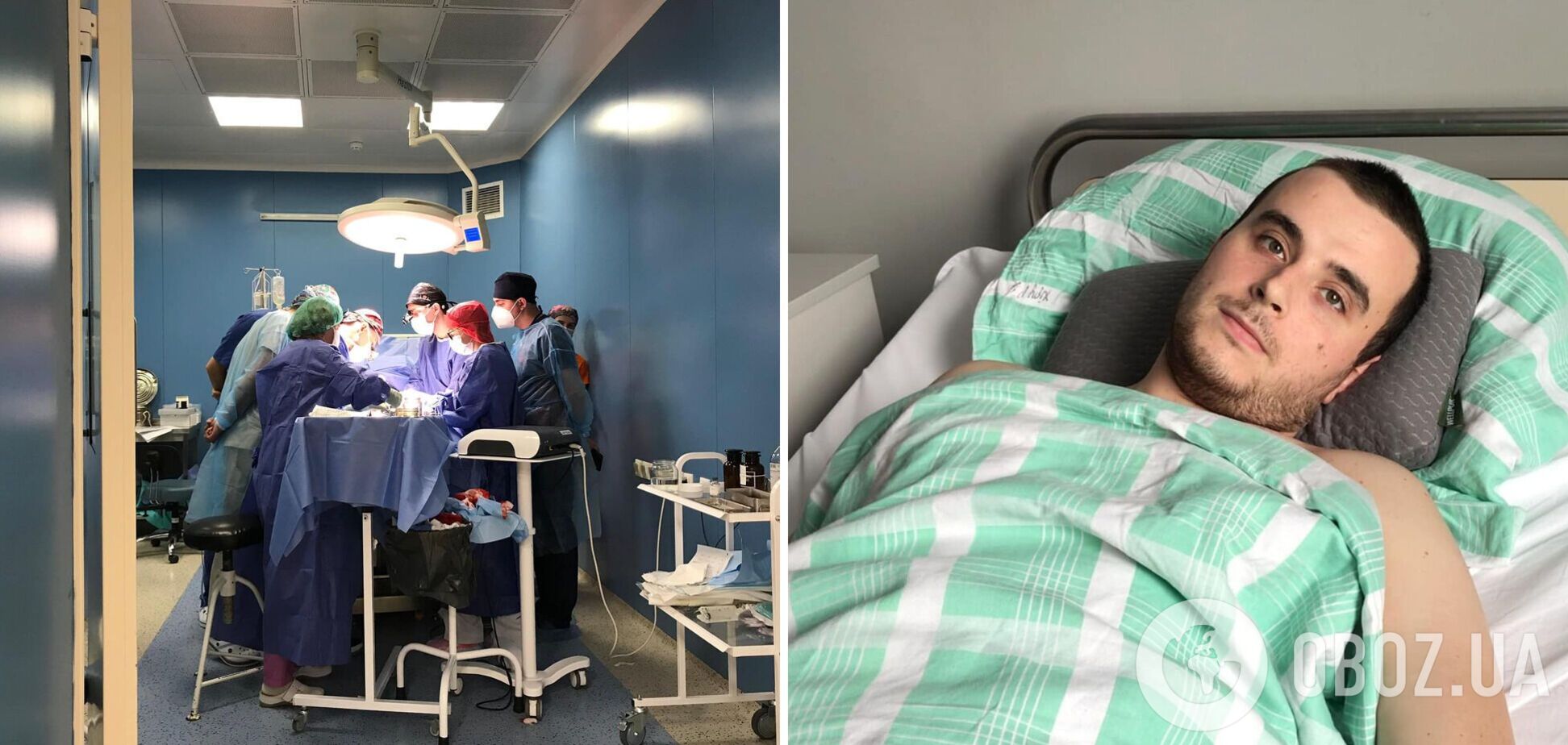 Львовские хирурги вернули раненому бойцу ВСУ возможность ходить, пересадив нервы из голеней. Фото