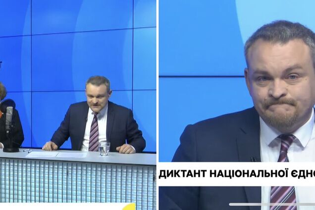 Ведучий розплакався під час Радіодиктанту національної єдності через текст про дім: його житло повністю зруйнували окупанти