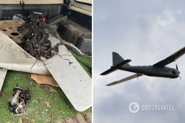 В Днепропетровской области на Рождество сбили вражеский БПЛА: есть повреждения