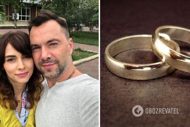 Дружина Арестовича розповіла, як він зробив їй пропозицію: став на коліно в під'їзді після 2 тижнів знайомства