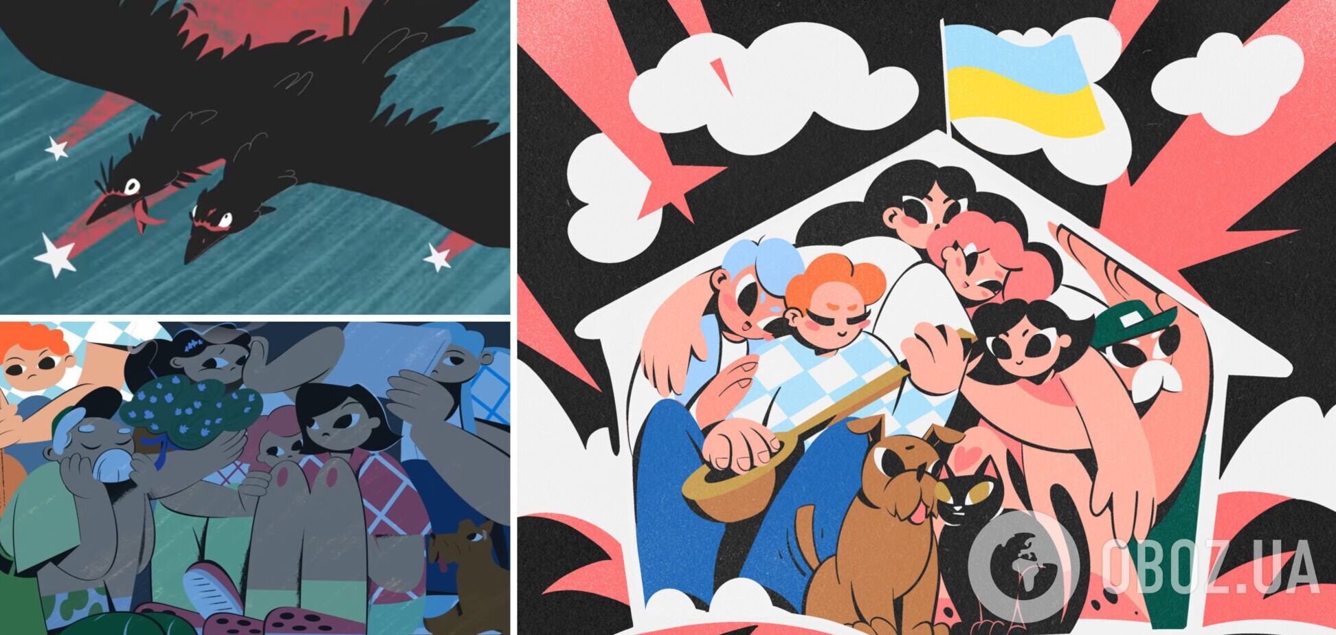 Такі різні, але такі рідні: перипетії життя українців після 24 лютого показали у доброму мультику