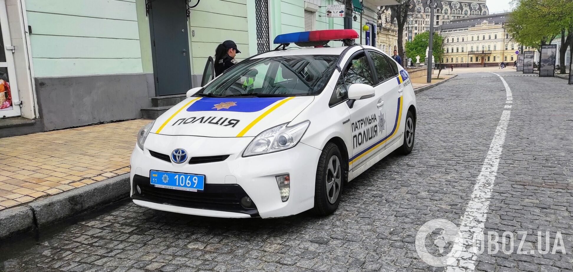 Патрульні склали на водія адмінматеріали