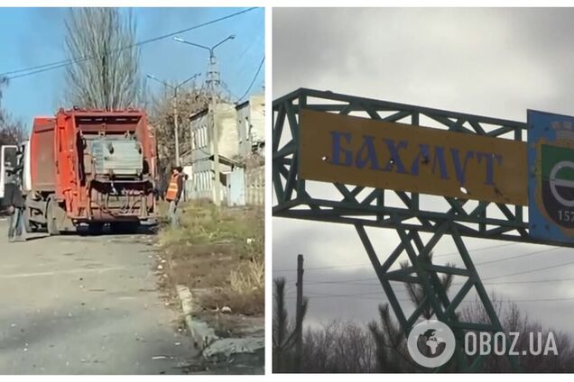 Россияне могут только завидовать: в Бахмуте коммунальщики даже под обстрелами продолжают выполнять свою работу. Видео