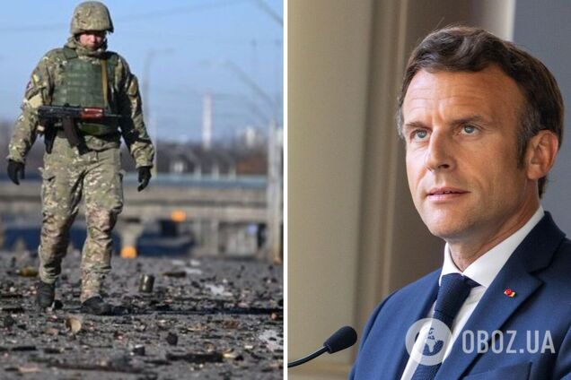 Макрон: тільки українці мають визначити час і умови, на яких вони будуть вести переговори з Росією