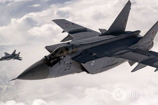 Российские истребители МиГ-31К