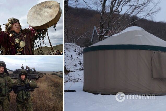 На 16 веков назад в прошлое: из Бурятии отправят 'мобикам' на фронт юрты, чтобы они могли совершить шаманский обряд. Фото