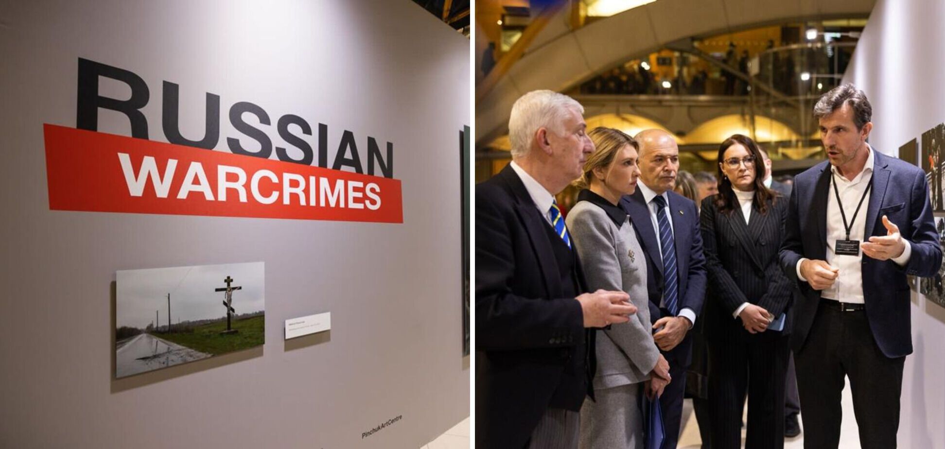 Фонд Пінчука відкрив у Лондоні виставку Russian War Crimes