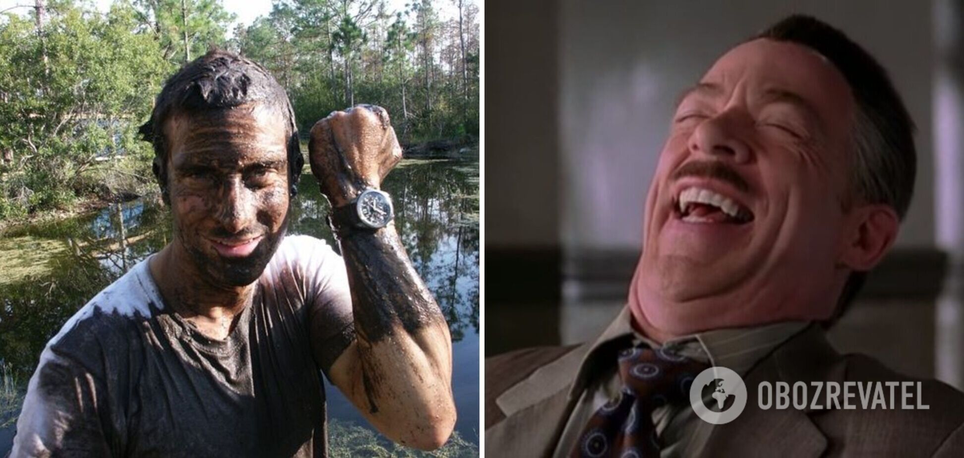 Візит Беара Гріллса породив хвилю мемів: виживатиме без світла на Борщагівці. Фото