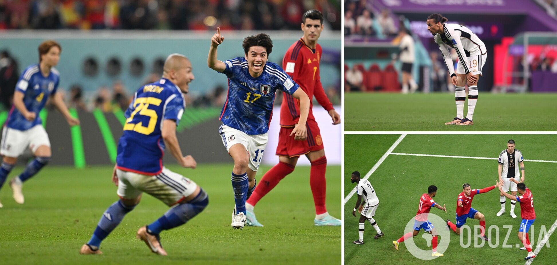 Германия сенсационно вылетела с ЧМ-2022 после чуда от Японии в матче с Испанией