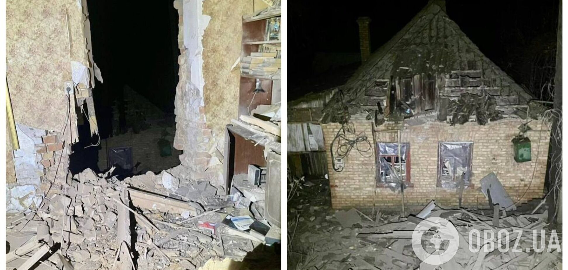 Оккупанты обстреляли Никополь из тяжелой артиллерии, есть пострадавшие: людей спасали из горящей квартиры. Фото