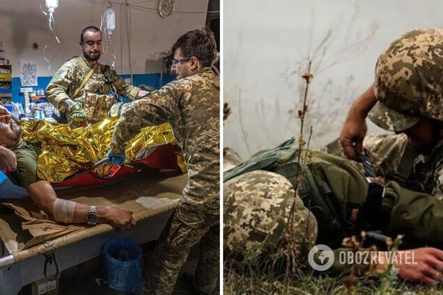 'Все будет хорошо': в сети появилось видео, как врачи спасают военных под обстрелами в Бахмуте