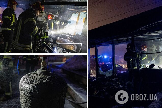 В Киеве взорвался газовый баллон в МАФе: пострадали пять человек. Фото