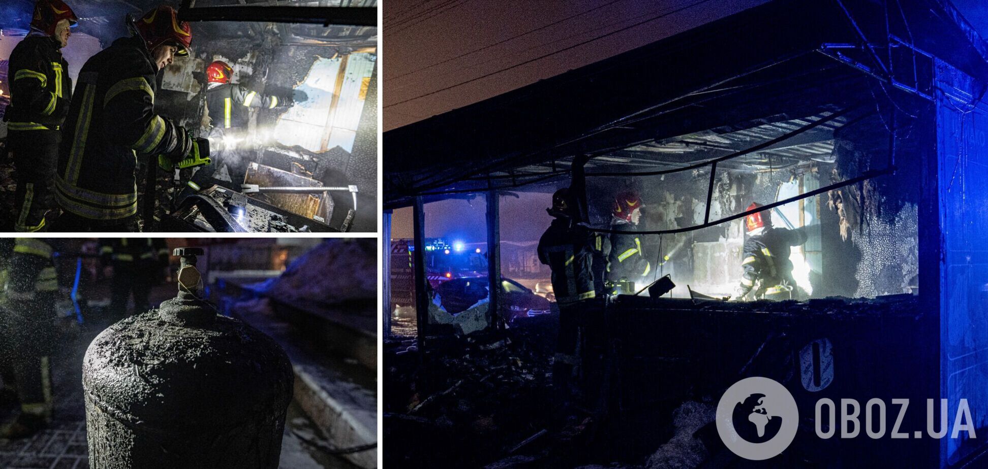 В Киеве взорвался газовый баллон в МАФе на Васильковской: пострадали пять человек. Фото