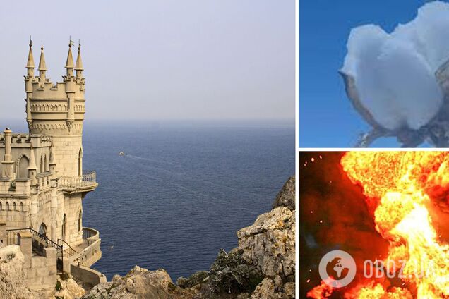 В окупованому Севастополі 'бавовна' в районі аеропорта, вибух чули і в Сімферополі