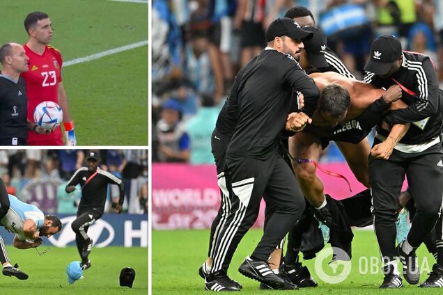 Напівголий росіянин зробив скандальний вчинок під час матчу ЧС-2022 між Аргентиною та Нідерландами