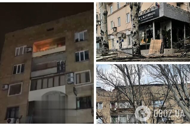 Росіяни звинуватили ЗСУ у новому ударі по центру Донецька: відео