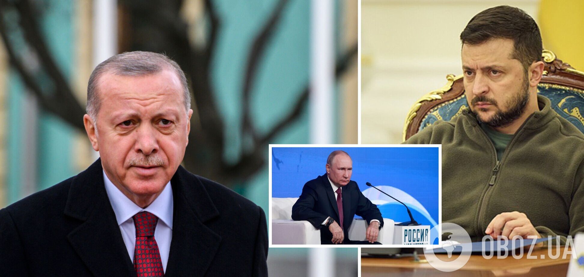 Зеленский поговорил с Эрдоганом после его звонка Путину: обсуждали зерно