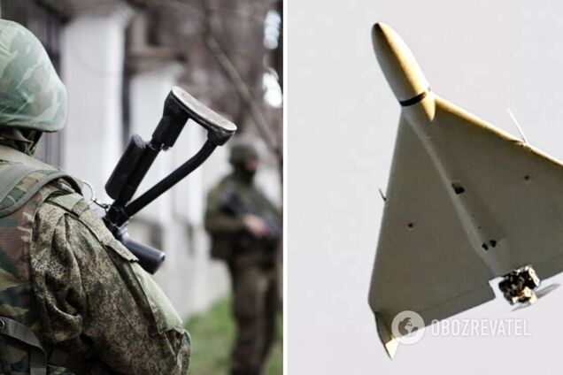 Російська атака дронами типу Shahed по Україні