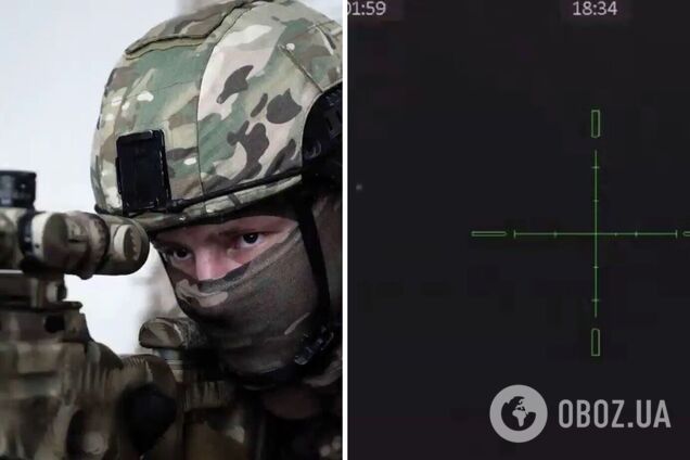 У мережі опублікували відео блискучої роботи українського снайпера