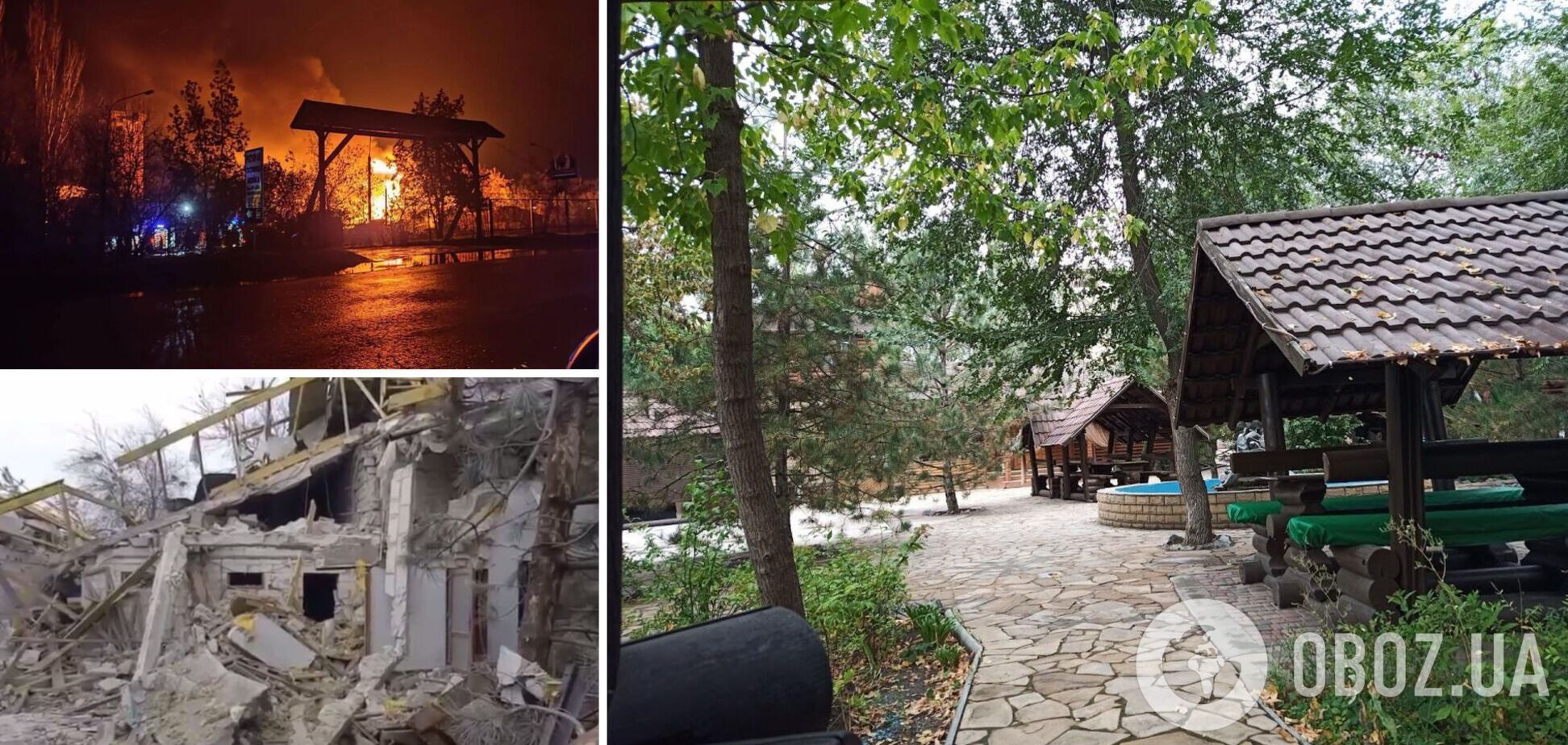 Россия показала, что осталось от базы оккупантов в Мелитополе после попадания ВСУ. Видео