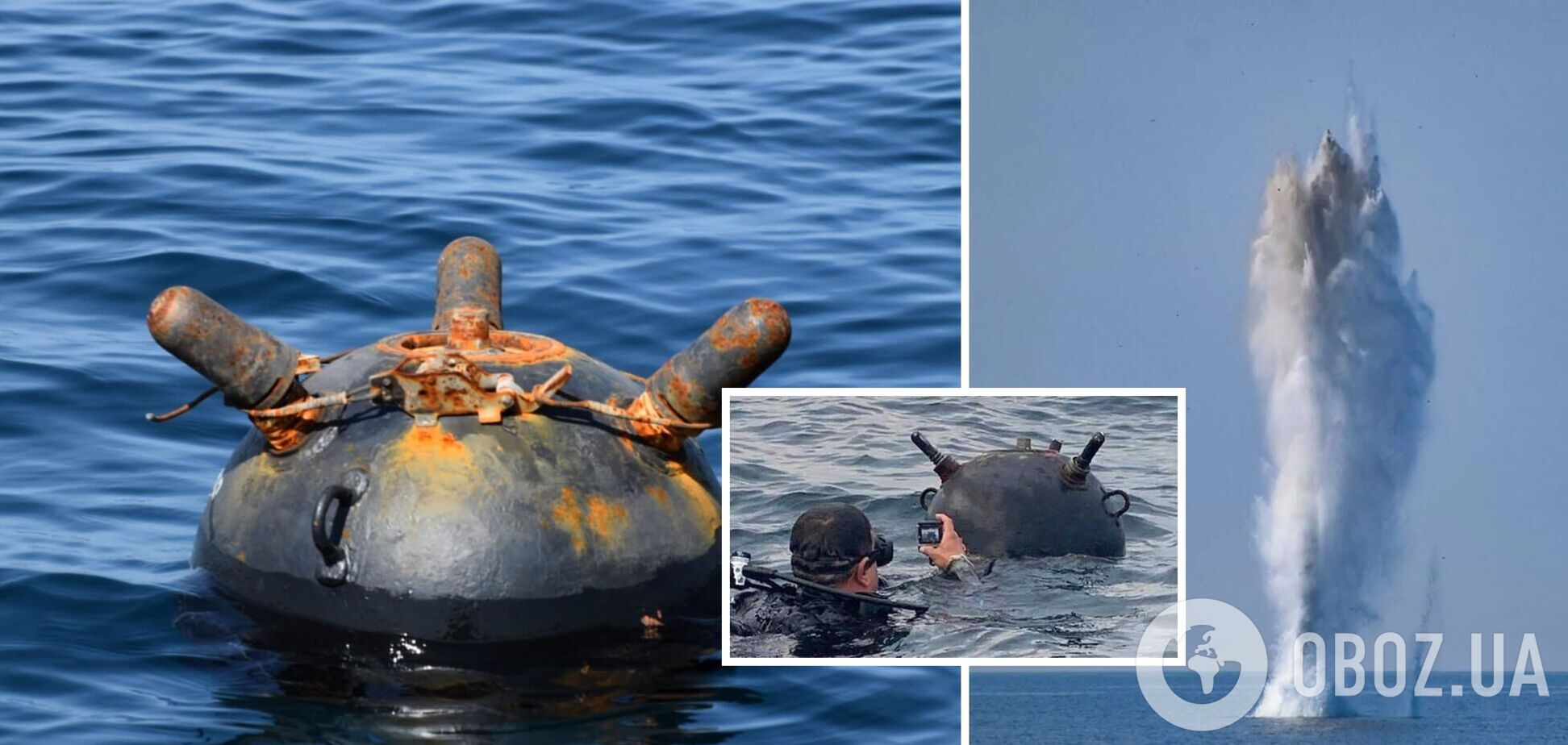 У Румунії знищили 'сюрприз' від РФ, що дрейфував біля берега