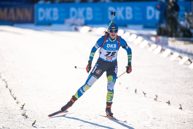 Кривонос лишила сборную Украины по биатлону высокого результата в эстафете Кубка мира