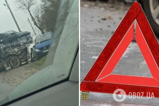На Одещині сталася масштабна ДТП: постраждали 6 авто, є загиблі. Фото, відео