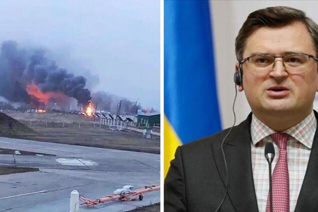 Кулеба прокомментировал взрывы в России